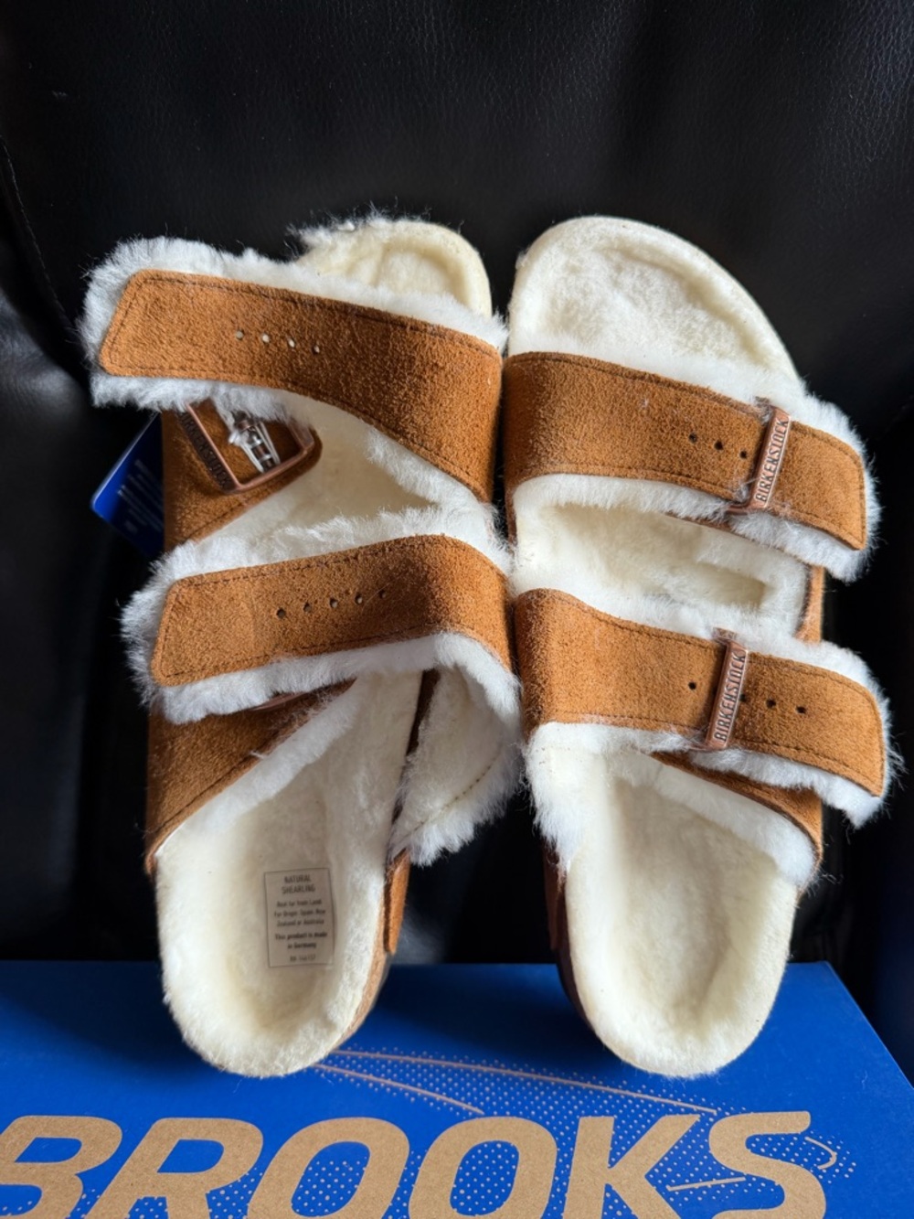 Birkenstock Unisex Arizona Fur Shearling Sandal Mink 8M/10W US 7.5UK Narrow Fit